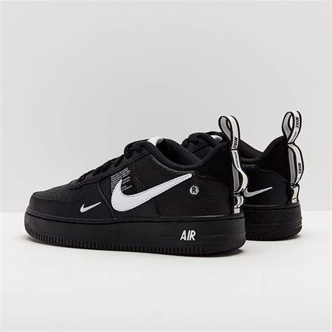 Kids Black Air Force 1 Shoes (13) 